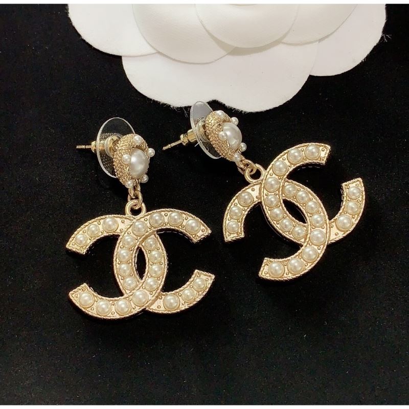 Ch*el earrings